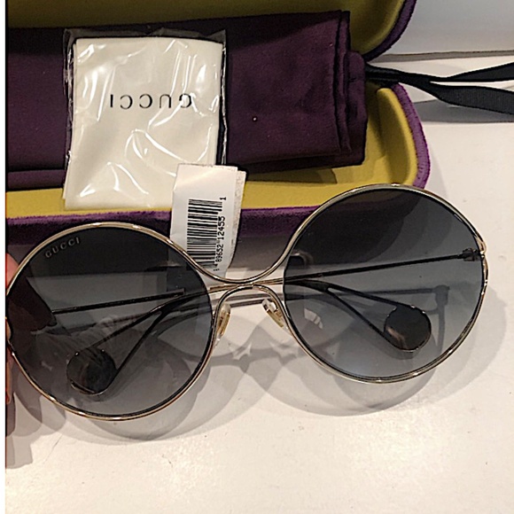 Gucci 60mm Round Sunglasses main image 7